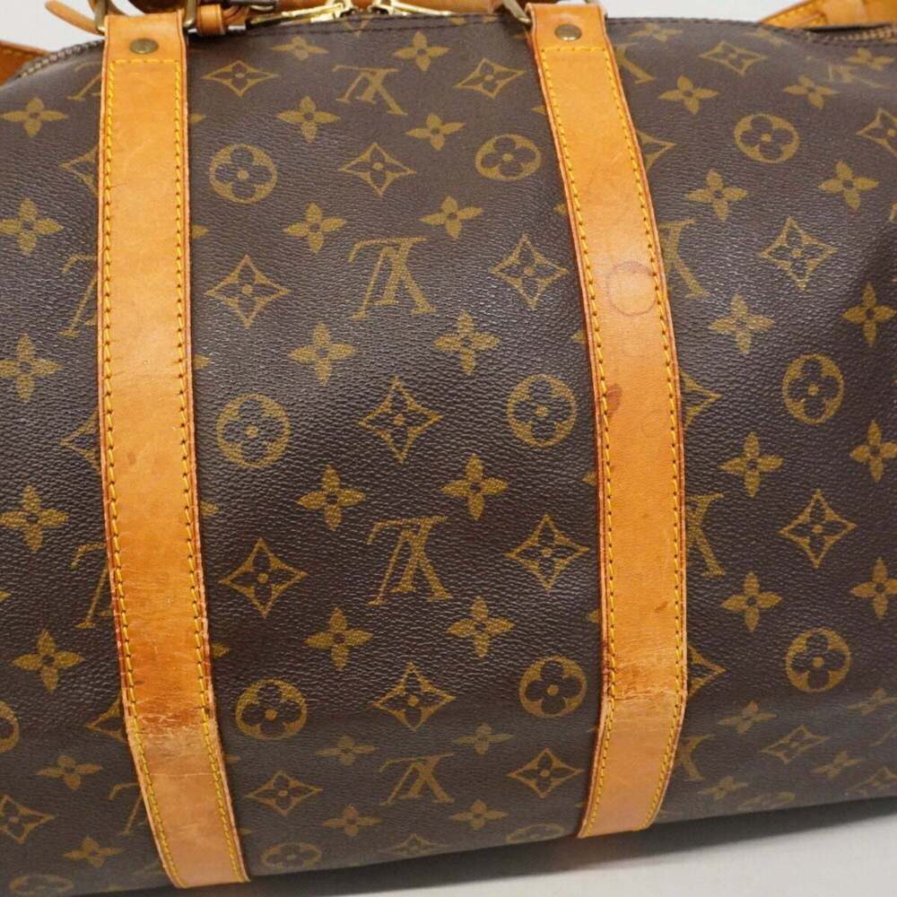 LOUIS VUITTON Brown Monogram Boston Bag - Picture 12 of 13
